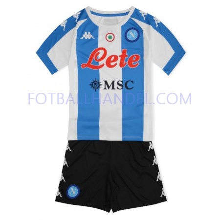 Barn Fotballdrakter SSC SSC Napoli Special Fjerde 2020-21 Kortermet